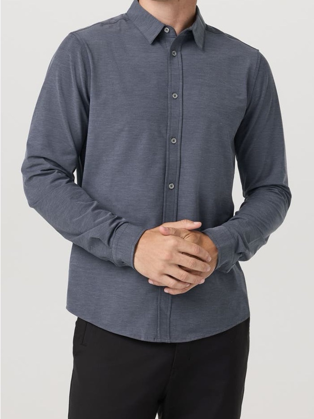 Vuori Men's Long Sleeve Bridge Button-Up Shirt
